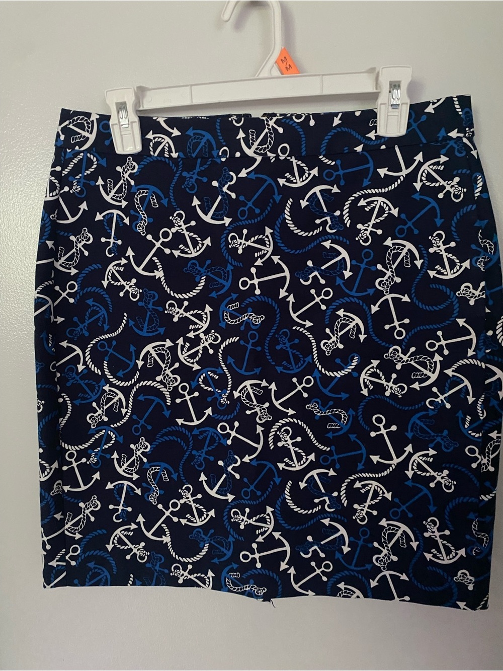 Nautical print skirt